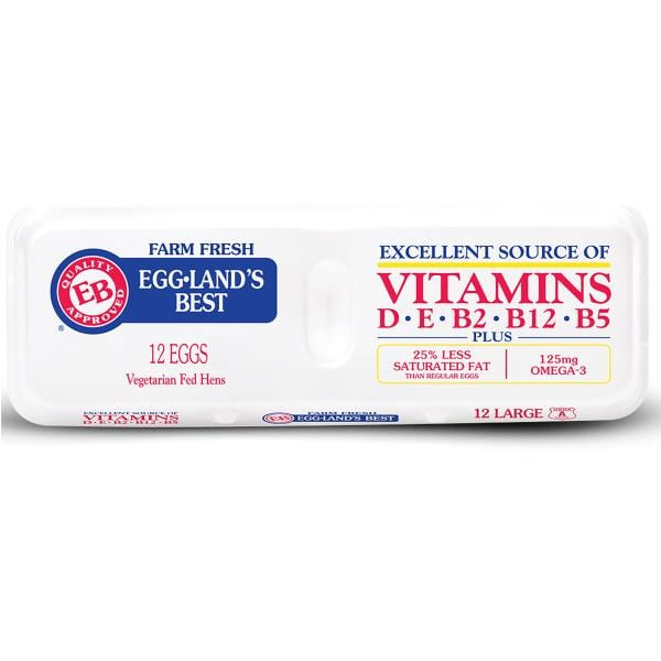 Eggland's Best Grade A Large White Eggs Same-Day Delivery or