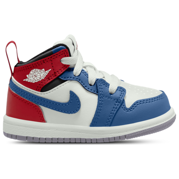 Jordan Shoe, Size 4 - True Blue/Varsity Red/Summit White