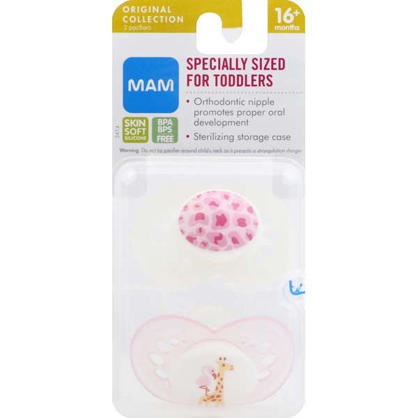 MAM Pacifiers, Original Collection, 16+ Months Same-Day Delivery