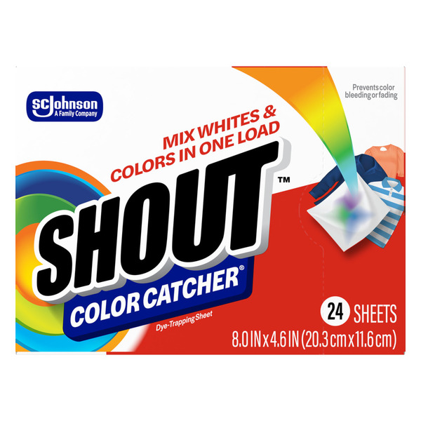 Shout® Color Catcher, Dye-Trapping Sheets Same-Day Delivery or