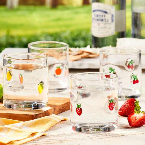 Pandex 14oz Icon Glasses, Set of 4