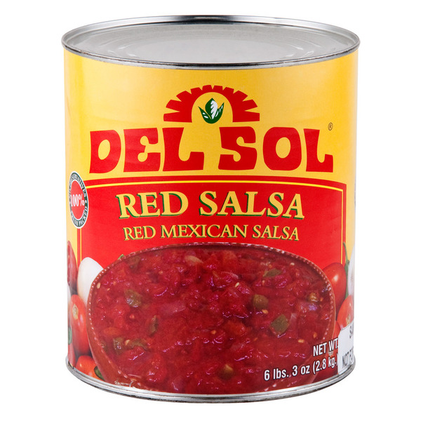 Del Sol - Red Mexican Salsa - #10 Can