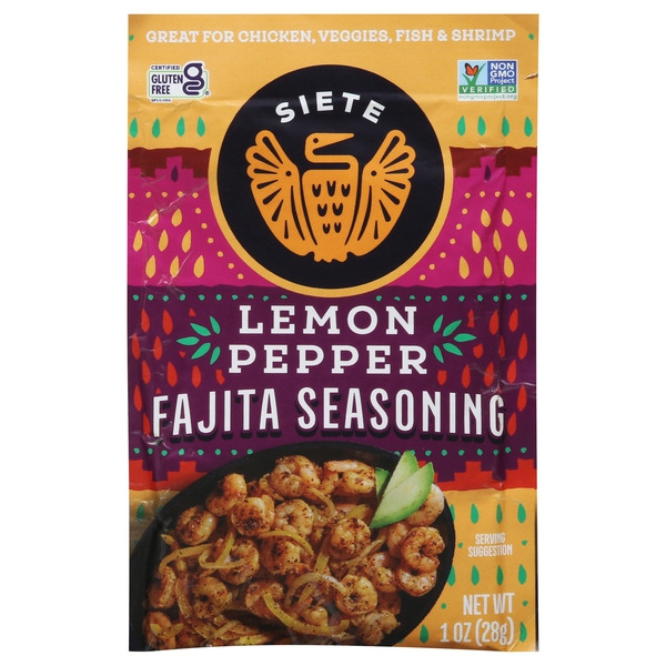 Siete Fajita Seasoning, Lemon Pepper Same-Day Delivery or Pickup