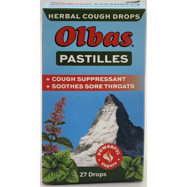 Olbas Pastilles - Maximum Strength Herbal Cough Drops Same-Day Delivery ...