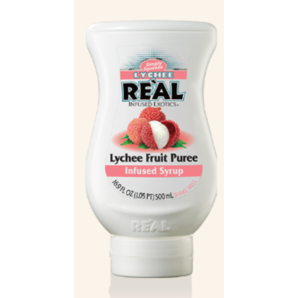 Real - Lychee Puree Syrup - 16.9oz
