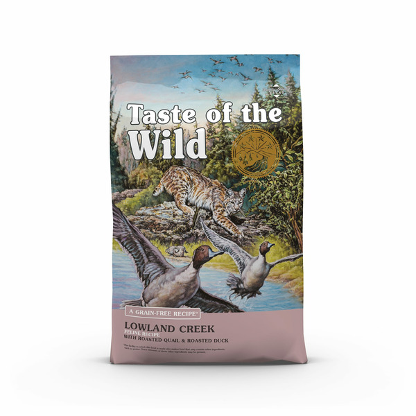 Taste of the Wild Grain-free Lowland Creek With Roasted Quail & Roasted Duck Feline Recipe