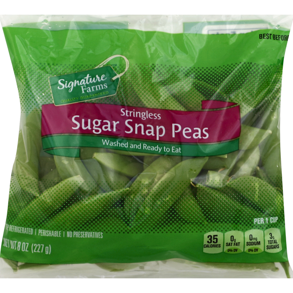 SIGNATURE SELECTS Peas, Sugar Snap, Stringless