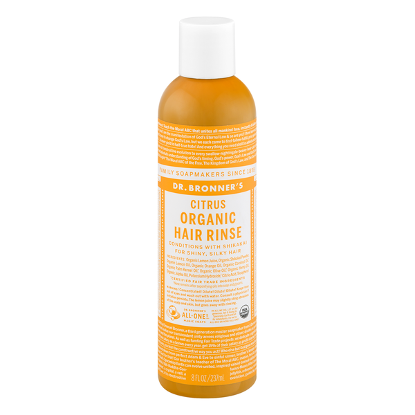 Dr. Bronner's Citrus, Organic Hair Rinse