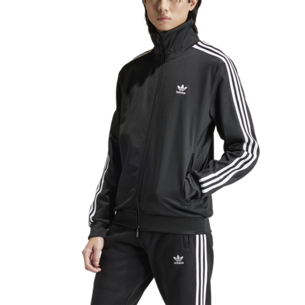 adidas Men's Adicolor Beckenbauer Jacket, M - Black/Black