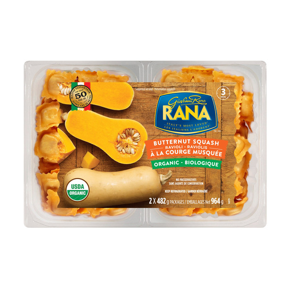 Giovanni Roma Rana Organic Butternut Squash Ravioli 2 x 482 g