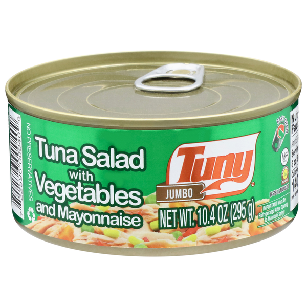 Tuny Jumbo Tuna With Vegetables & Mayonnaise