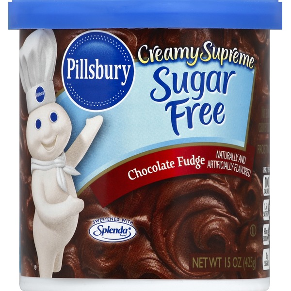 Pillsbury Frosting, Sugar Free, Chocolate Fudge (15 oz) Instacart