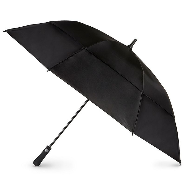 totes Blue Line Umbrella - Black