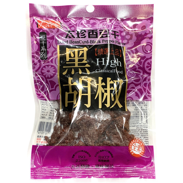 Tzs Dried Beancurd Black Pepper