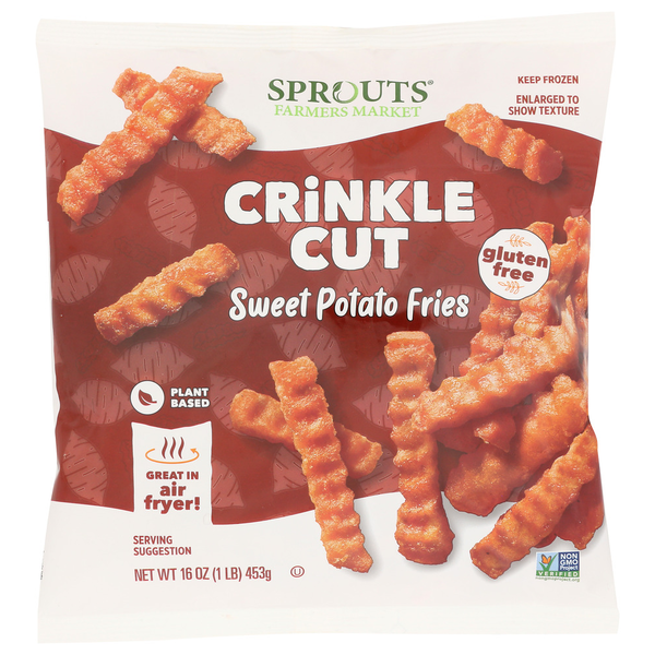 Sprouts Crinkle Cut Sweet Potato Fries Same-Day Delivery or Pickup