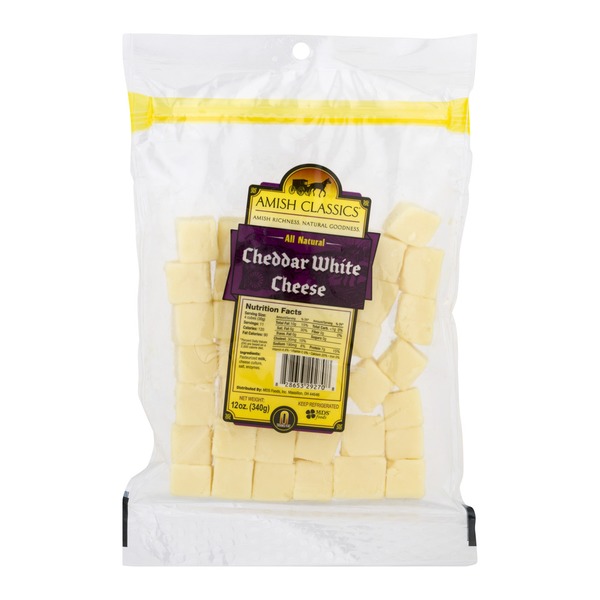 Amish Classics Cheese Cheddar White (12 oz) Instacart