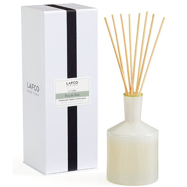 LAFCO New York Feu De Bois Classic 6oz Reed Diffuser