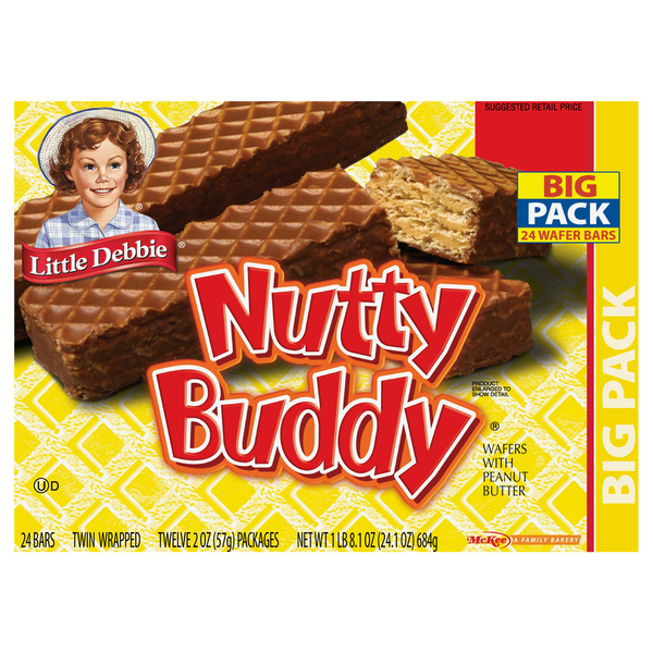 Little Debbie Nutty Bars, Big Pack Same-Day Delivery or Pickup
