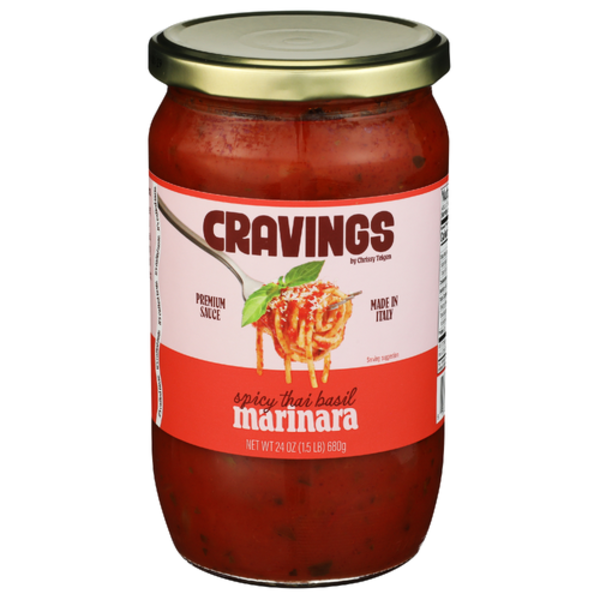 Cravings By Chrissy Teigen Spicy Thai Basil Marinara Pasta Sauce