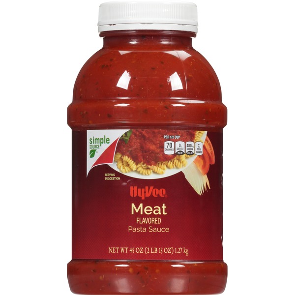 Hyvee Meat Flavored Pasta Sauce (45 oz) Instacart