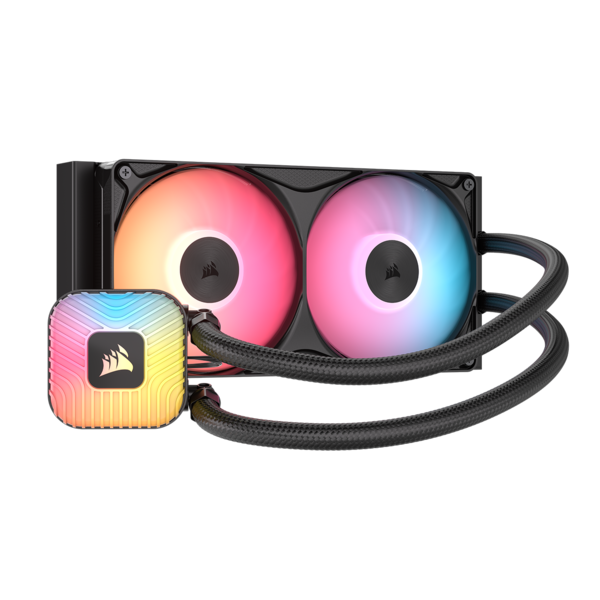 CORSAIR Nautilus II RS ARGB Liquid CPU Cooler - Black