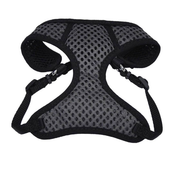 Coastal Pet 3/8" Black Comfort Soft Sport Wrap Adjustable Harness