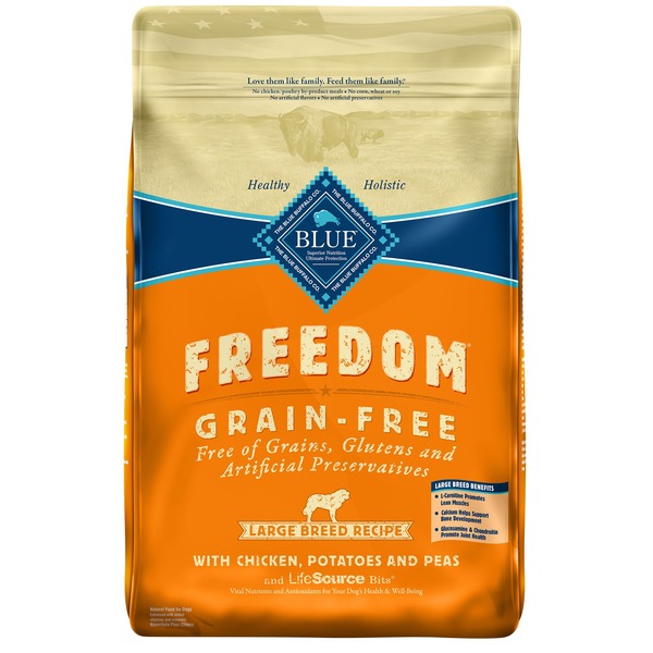 The Blue Buffalo Co Freedom Grain Free Chicken Recipe For Dogs
