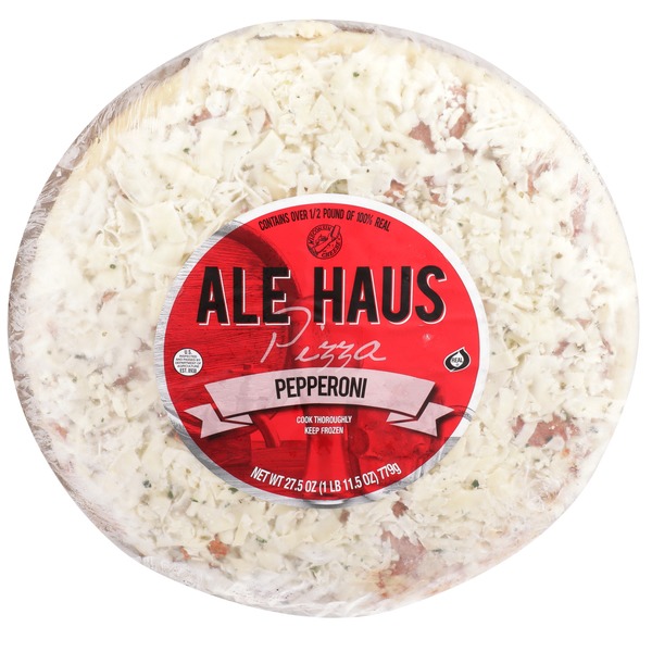 Ale Haus Pepperoni Pizza (27.5 oz) Instacart