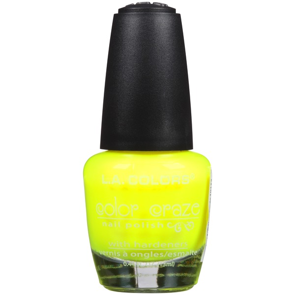 La Colors Nail Polish Yellow Creative Touch