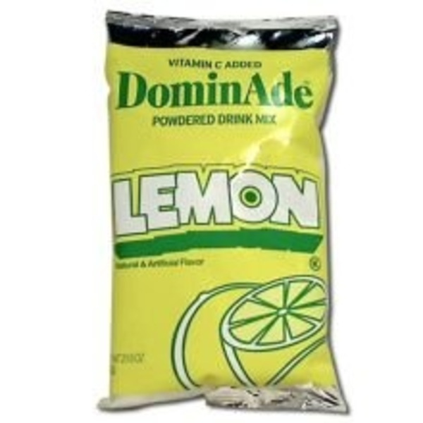 DominAde Drink Mix- Lemon- 12/21.6 oz pouch