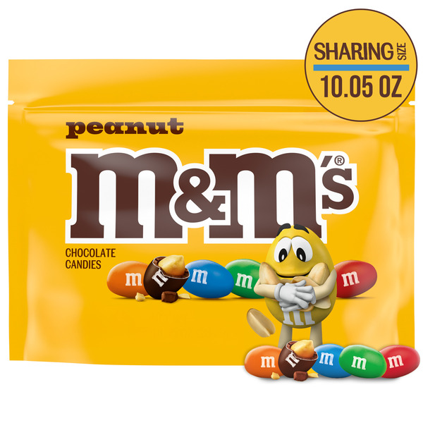M&M's Peanut Milk Chocolate Candy Sharing Size