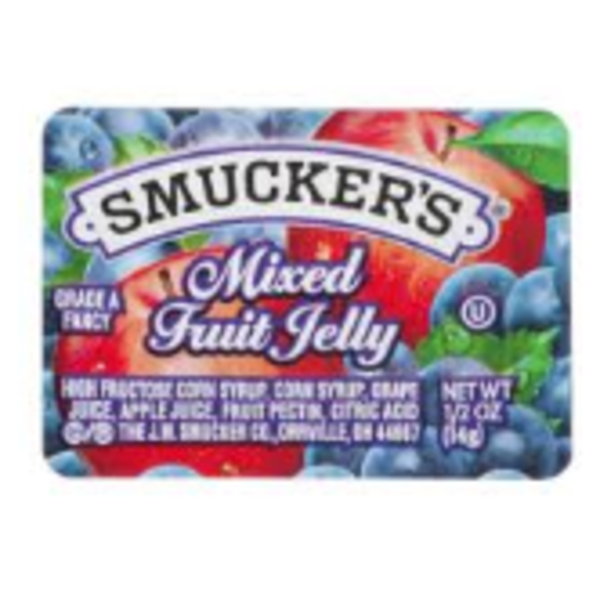Smucker's - Mixed Fruit Jelly - 200/ 0.5 oz packets
