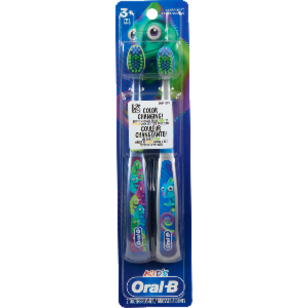 Oral-B Kids' Manual Extra Soft Bristle Toothbrush for Ages 3 & Up