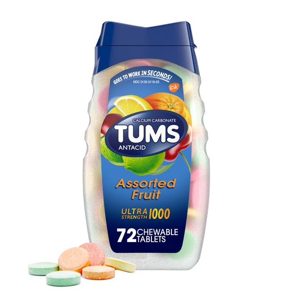 Tums Antacid (72 ct) Instacart