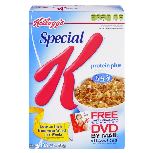 Special K Protein Plus Cereal (13.5 oz) Instacart