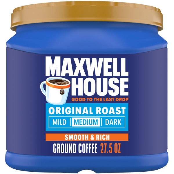 Maxwell House Original Roast Ground Coffee Same-Day Delivery or