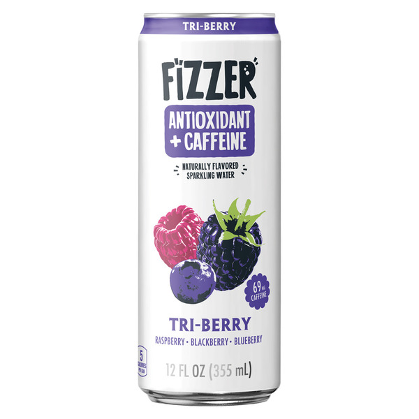 Puraqua Tri-Berry Flavored Sparkling Water Same-Day Delivery or