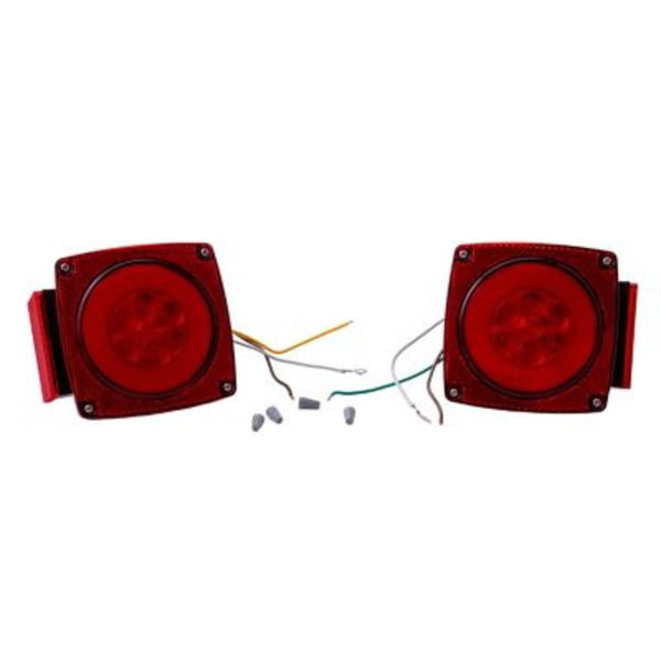 Carry-On Trailer LED Combination Waterproof Tail Light Set, CO-TLL190RK