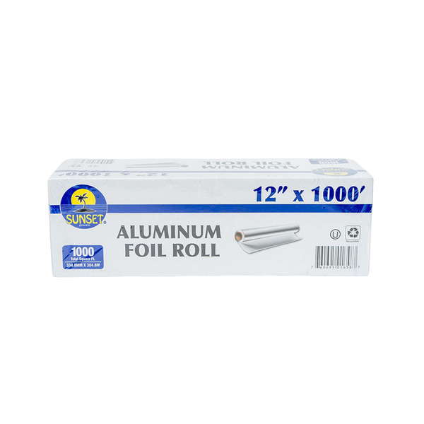 Sunset - 12X1000 Standard Aluminum Foil Roll Delivery or Pickup