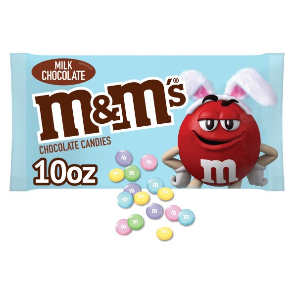 M&M's Milk Chocolate Pastel Blend Easter Candy Same-Day