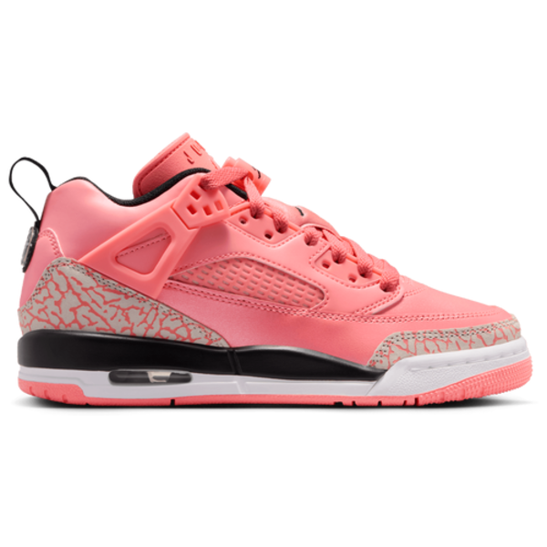 Jordan Girls' Big Kids' Spizike Low Casual Shoes, Size 6.5 - Pink Gaze/White/Black/Pink Gaze