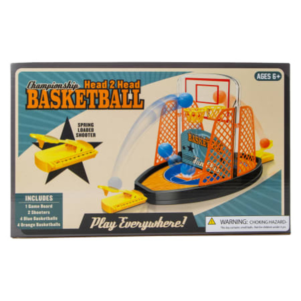 TABLE TOP SPORTS Head to Head Basketball Rapid Fire Shooting Game
