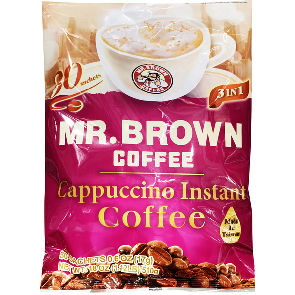 Mr. Brown 3 in 1 Cappuccino Coffee