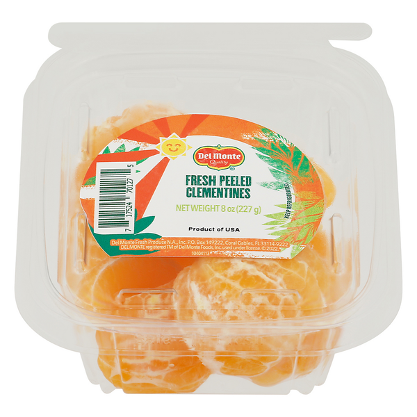 Del Monte Clementines, Fresh Peeled Same-Day Delivery or Pickup