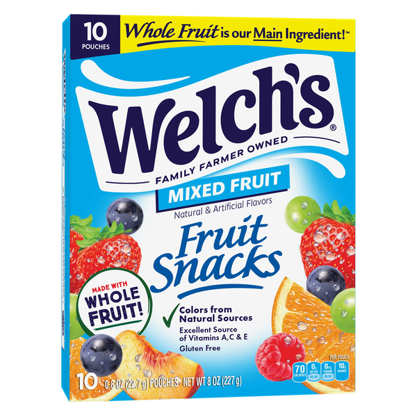 Welch's Fruit Snacks, Mixed Fruit