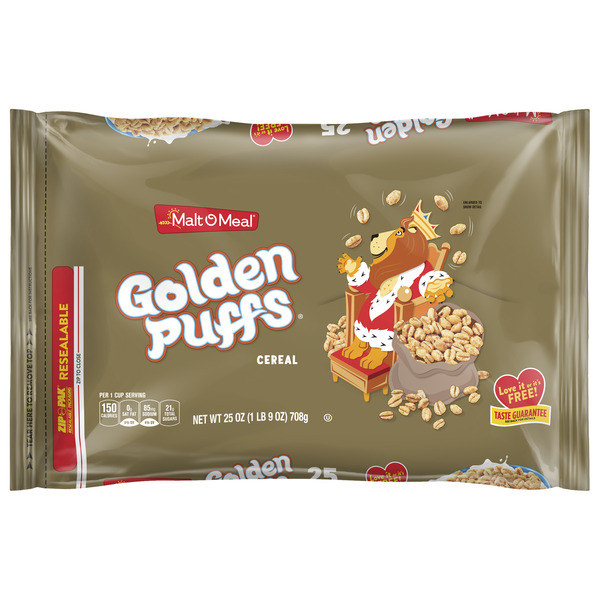 Malt-O-Meal Golden Puffs Puffed Wheat Cereal