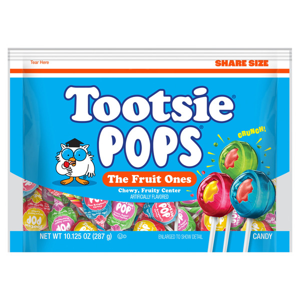 Tootsie Pops The Fruit Ones Candy Same-Day Delivery or Pickup