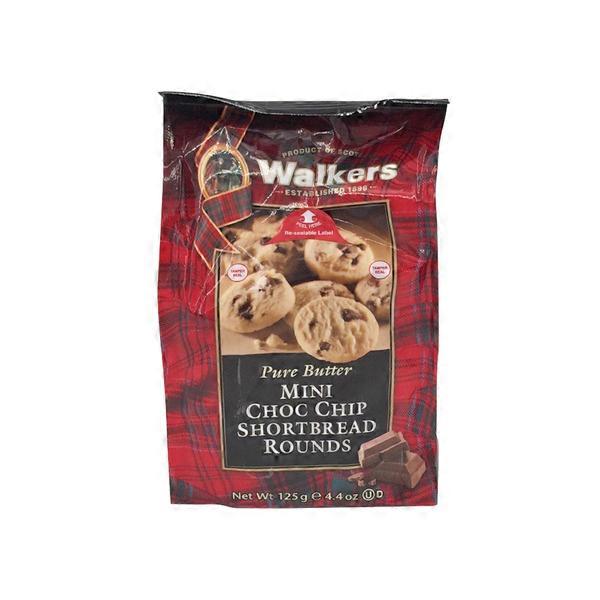 Walkers Choc Chip Pure Butter Mini Shortbread Rounds (4.4 oz) from