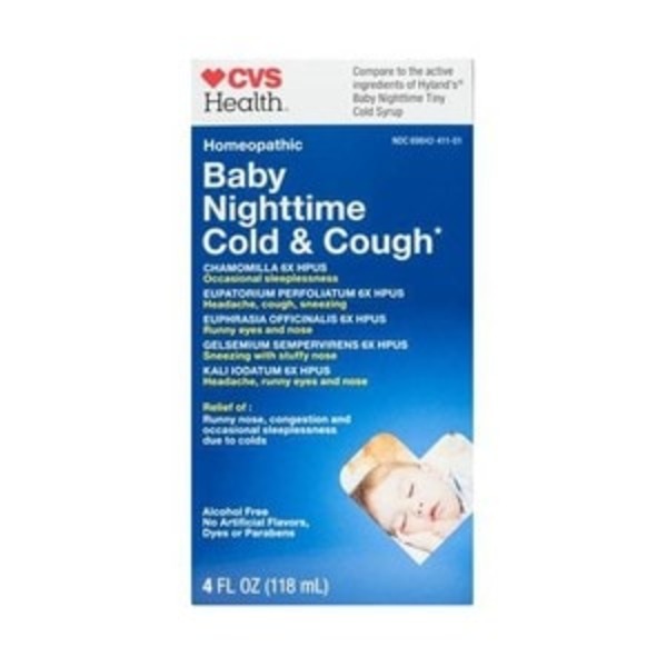 CVS Health Homeopathic Baby Nighttime Cold & Cough* Syrup (4 oz) from