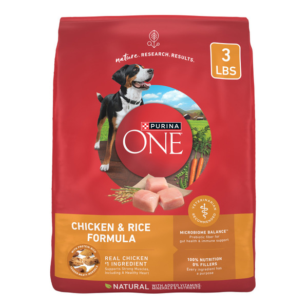 Purina ONE Chicken and Rice Formula Dry Dog Food Same-Day Delivery